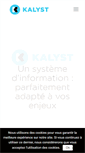 Mobile Screenshot of kalyst.fr