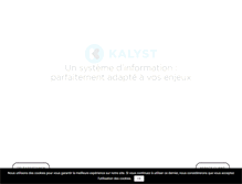 Tablet Screenshot of kalyst.fr